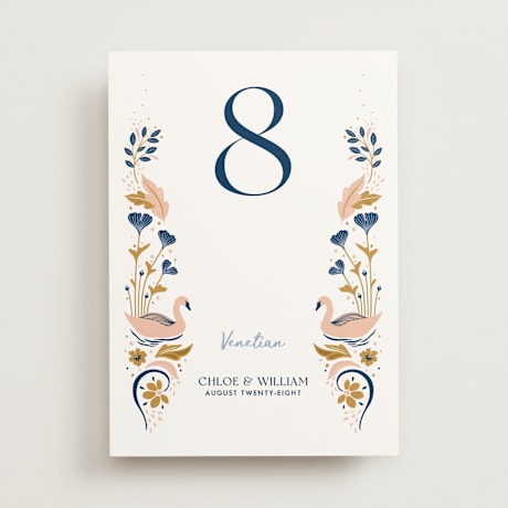 Table Numbers
