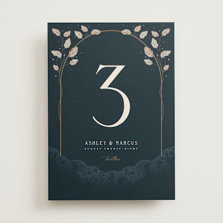 Table Numbers
