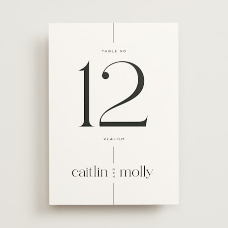 Table Numbers
