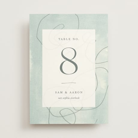Table Numbers