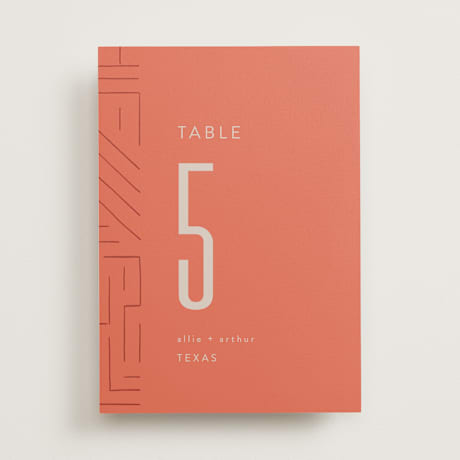 Table Numbers