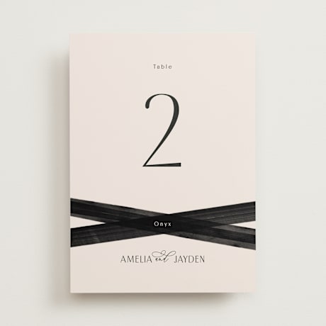 Table Numbers