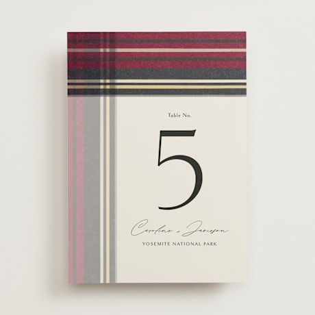 Table Numbers