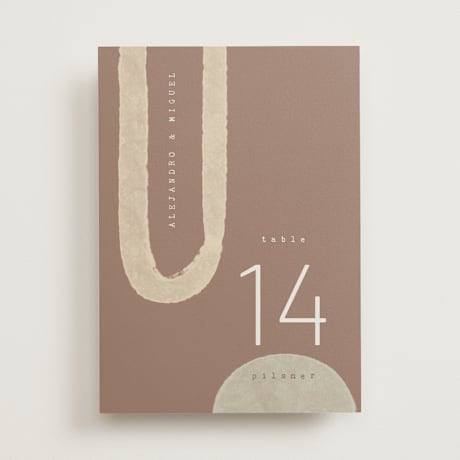 Table Numbers