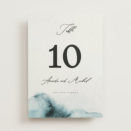 Table Numbers