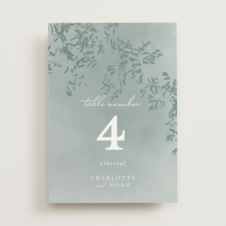 Table Numbers