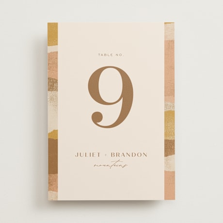 Table Numbers