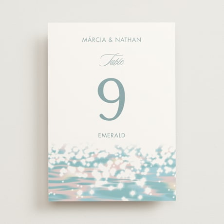 Table Numbers