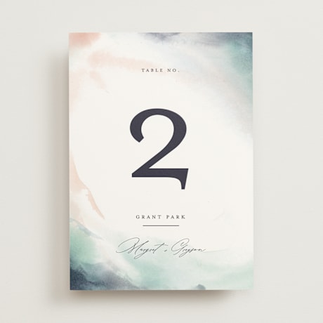 Table Numbers