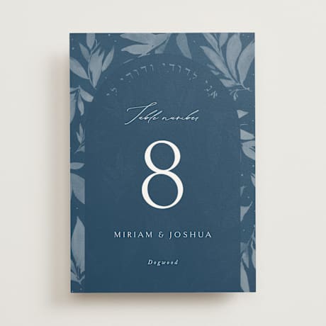 Table Numbers