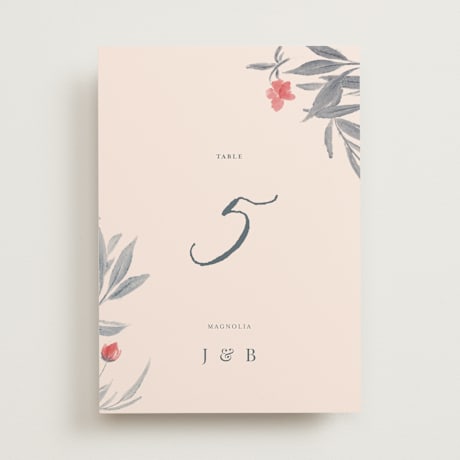Table Numbers