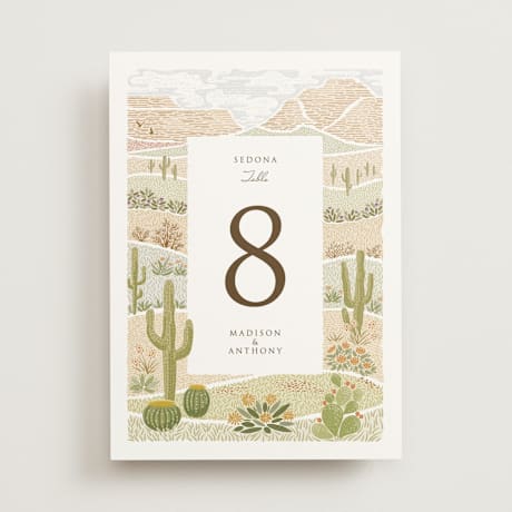 Table Numbers