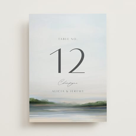 Table Numbers