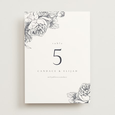 Table Numbers