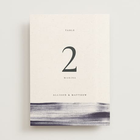 Table Numbers