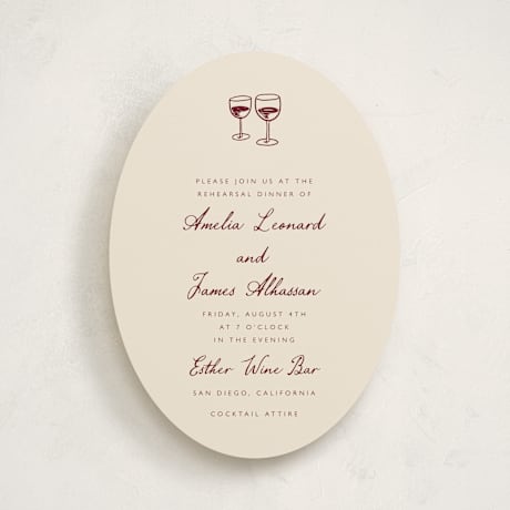 Rehearsal Dinner Invitations