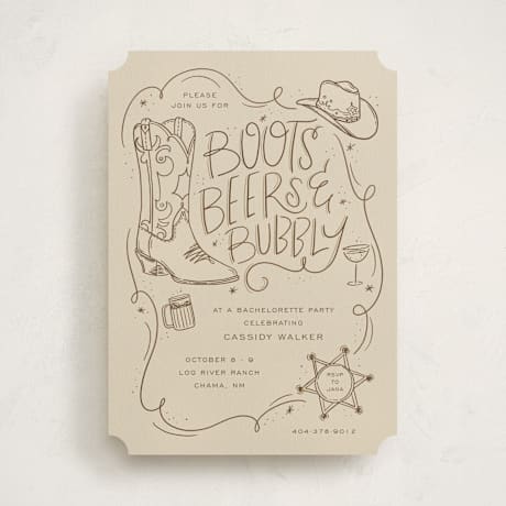 Bachelorette Party Invitations