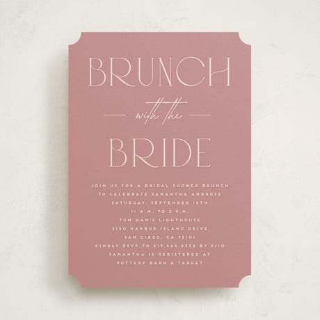 Bridal Shower Invitations
