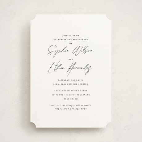 Engagement Party Invitations