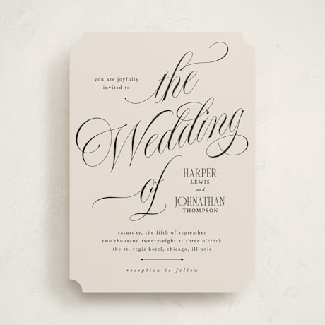 Wedding Invitations