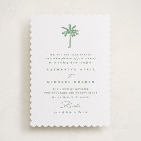 Letterpress Wedding Invitations