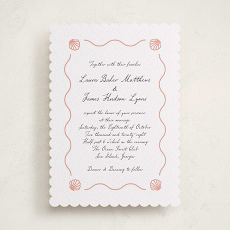 Letterpress Wedding Invitations