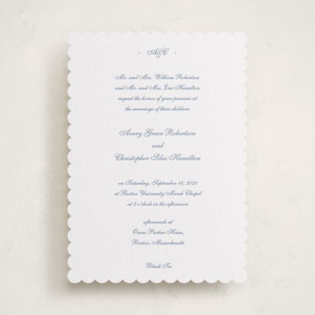 Letterpress Wedding Invitations