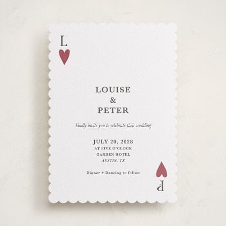 Letterpress Wedding Invitations