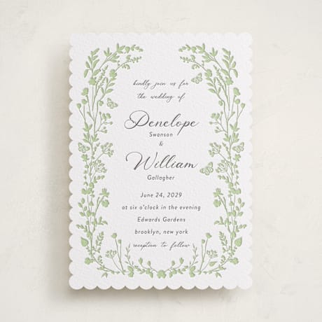 Letterpress Wedding Invitations