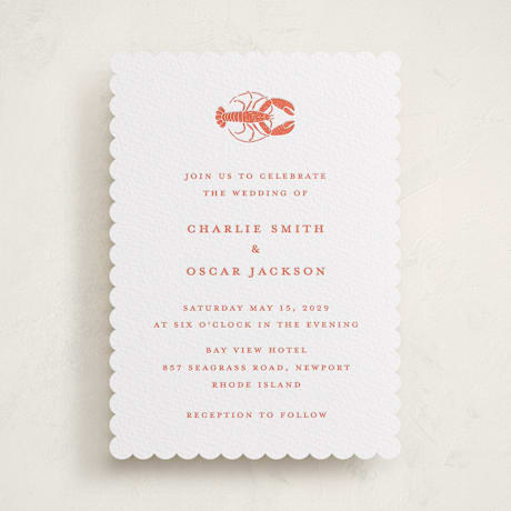 Letterpress Wedding Invitations