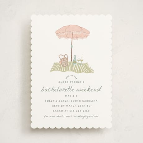 Bachelorette Party Invitations