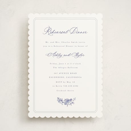Rehearsal Dinner Invitations