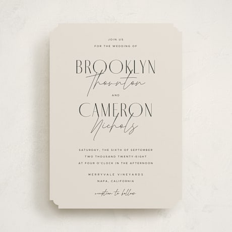 Wedding Invitations