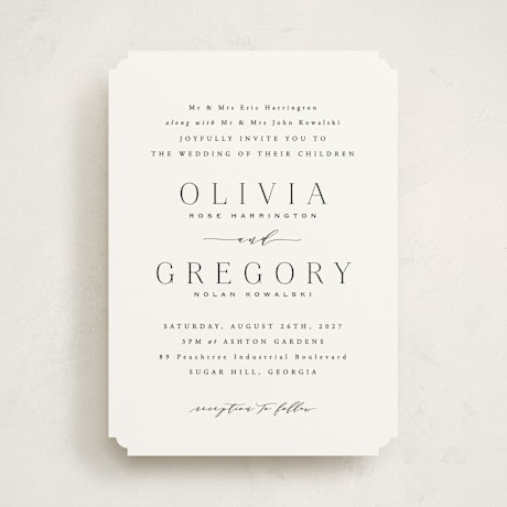 Wedding Invitations
