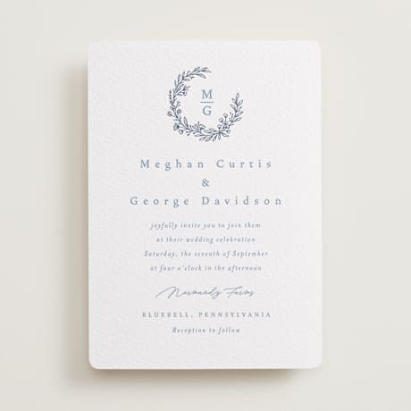 Letterpress Wedding Invitations