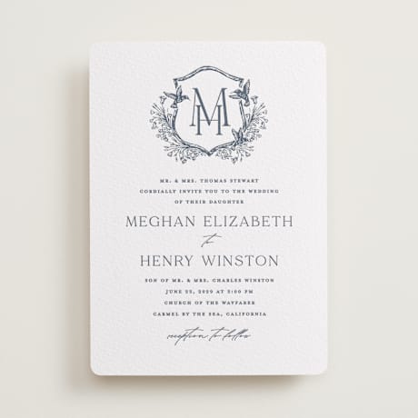 Letterpress Wedding Invitations