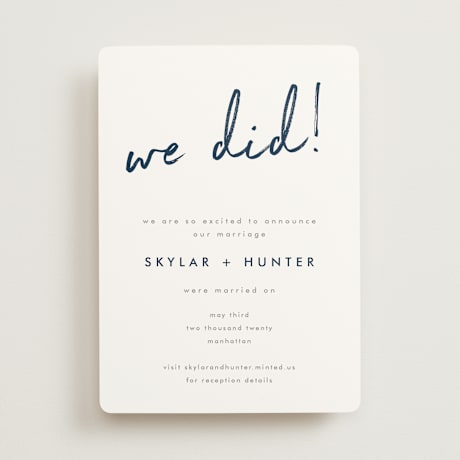Wedding Announcements