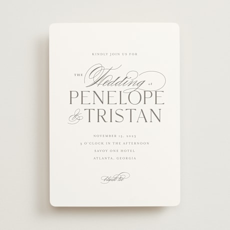 Wedding Invitations
