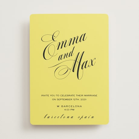 Wedding Invitations
