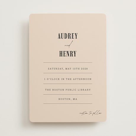 Wedding Invitations