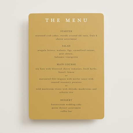 Menus