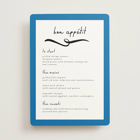 Menus
