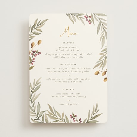 Menus