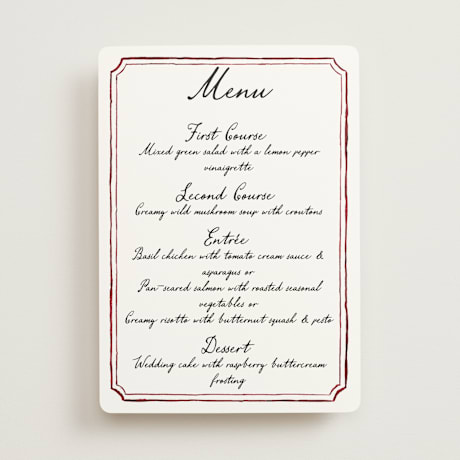 Menus