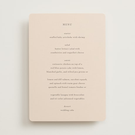 Menus