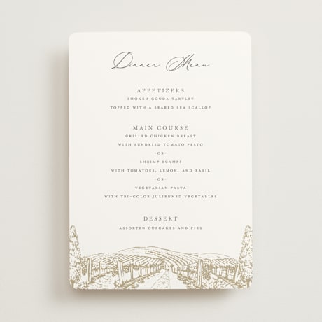 Menus