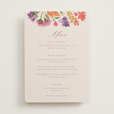 Menus