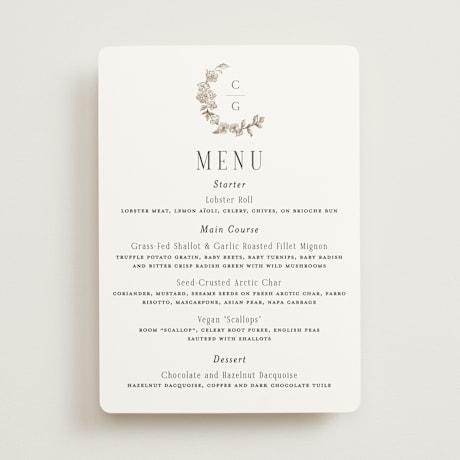 Menus