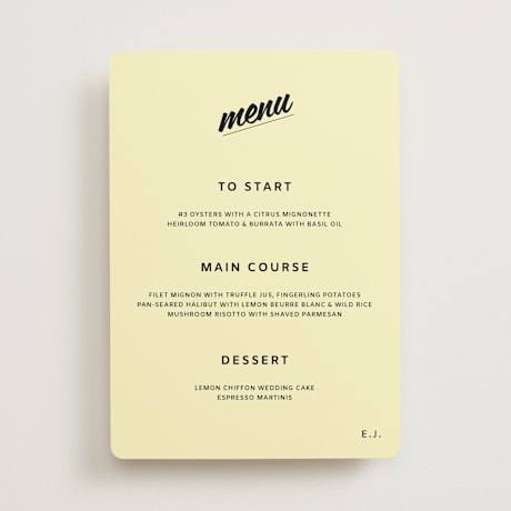 Menus
