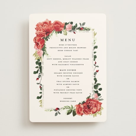 Menus